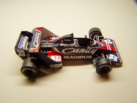 Toleman TG183B, 1983, D. Warwick Toleman TG183B, 1983, D. Warwick