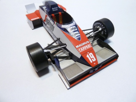 Toleman TG-183B Hart,Brazil GP ´84 Toleman TG-183B Hart,Brazil GP ´84