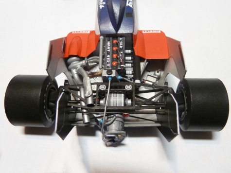 Toleman TG-183B Hart,Brazil GP �84
