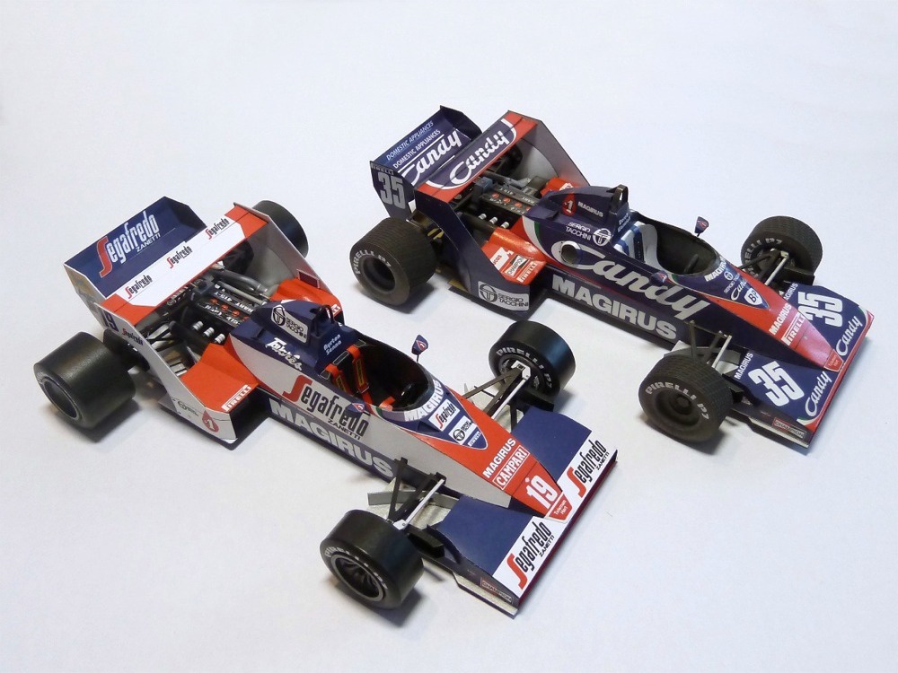 Toleman TG-183B Hart,Brazil GP �84