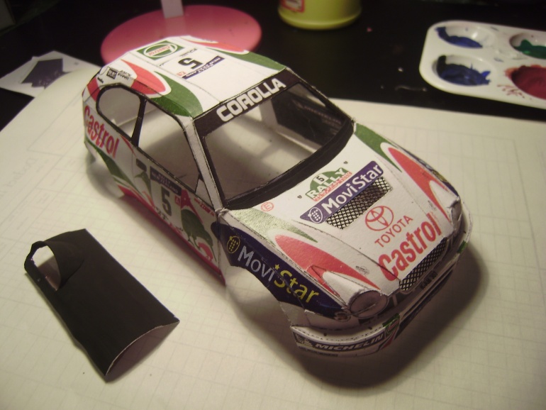 Toyota Corolla WRC1998 (Plná velikost v novém okně) Toyota Corolla WRC1998