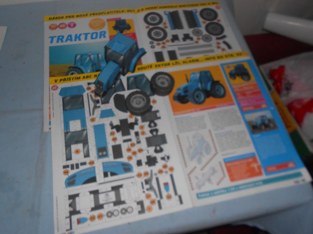 Traktor Landiny (Plná velikost v novém okně) Traktor Landiny