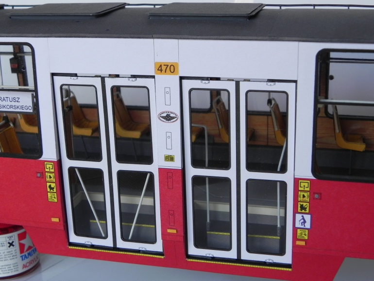 Tramvaj Konstal 105N (Plná velikost v novém okně) Tramvaj Konstal 105N