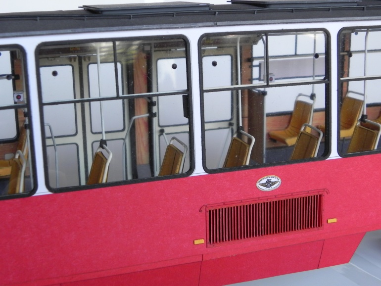 Tramvaj Konstal 105N (Plná velikost v novém okně) Tramvaj Konstal 105N