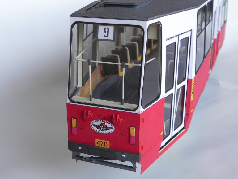 Tramvaj Konstal 105N (Plná velikost v novém okně) Tramvaj Konstal 105N