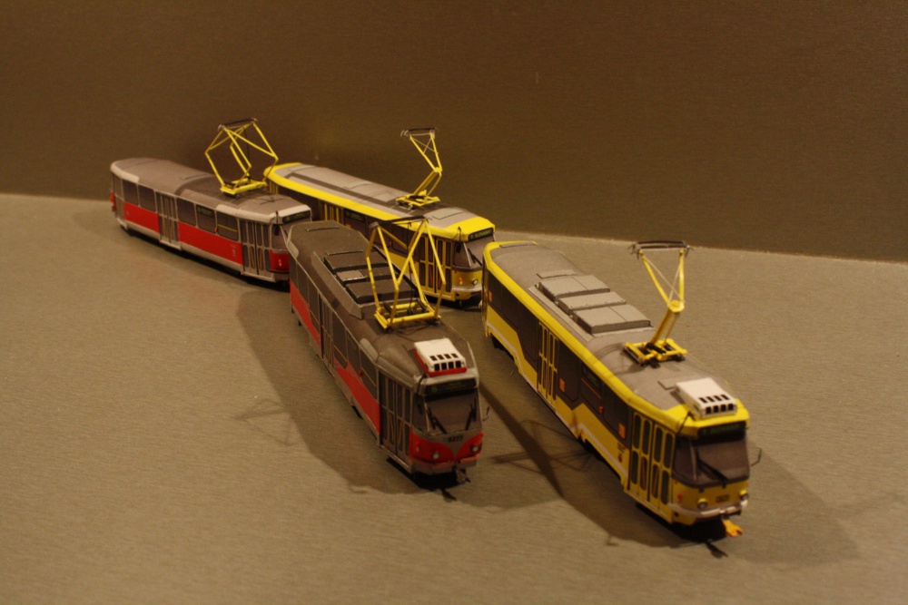 Tramvaje Tatra (T, K a odvozeniny) (Plná velikost v novém okně) Tramvaje Tatra (T, K a odvozeniny)