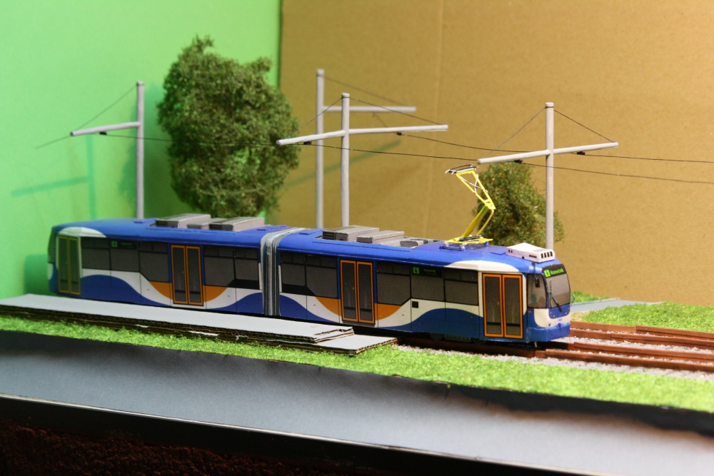 Tramvaje typu Vario (Plná velikost v novém okně) Tramvaje typu Vario