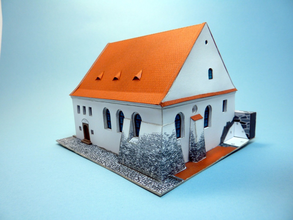 Třebíčská Zadní synagoga (Plná velikost v novém okně) Třebíčská Zadní synagoga