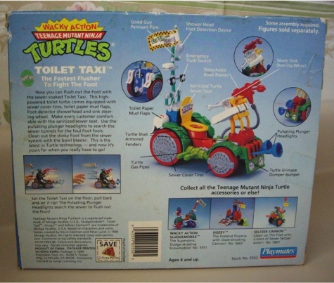 Turtles Toilet Taxi