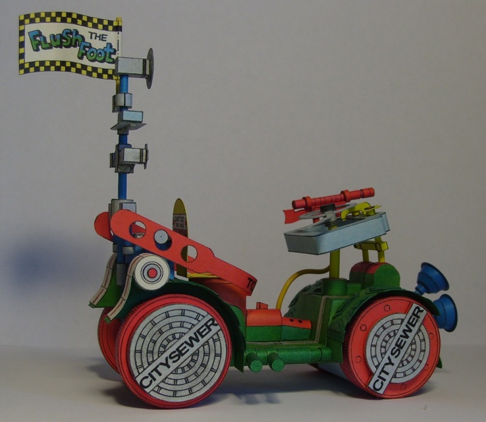 Turtles Toilet Taxi (Plná velikost v novém okně) Turtles Toilet Taxi