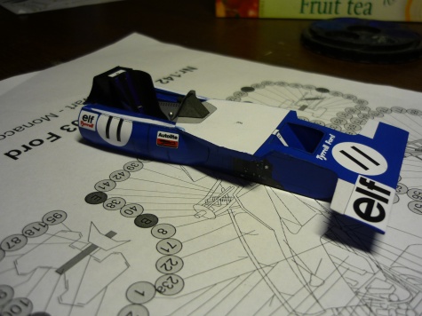 Tyrrell 003 / Stewart / Monako 71 Tyrrell 003 / Stewart / Monako 71