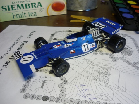 Tyrrell 003 / Stewart / Monako 71 Tyrrell 003 / Stewart / Monako 71