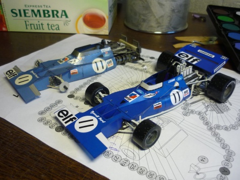 Tyrrell 003 / Stewart / Monako 71 Tyrrell 003 / Stewart / Monako 71