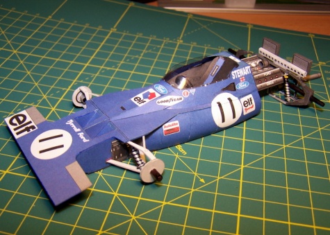 Tyrrell 003 GP Monaca 1971 Tyrrell 003 GP Monaca 1971
