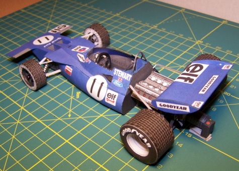 Tyrrell 003 GP Monaca 1971 Tyrrell 003 GP Monaca 1971