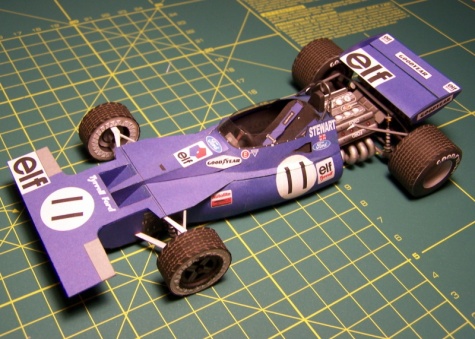 Tyrrell 003 GP Monaca 1971 Tyrrell 003 GP Monaca 1971