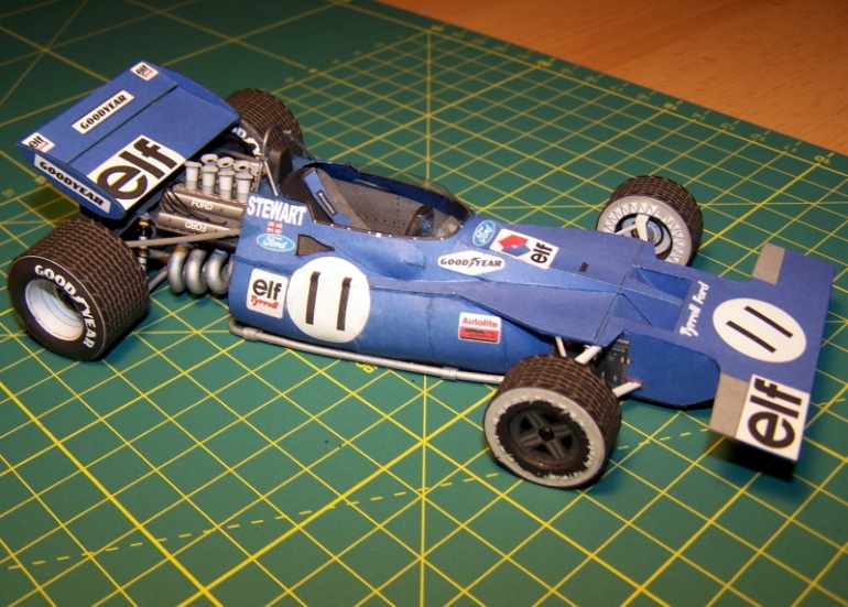 Tyrrell 003 GP Monaca 1971 (Plná velikost v novém okně) Tyrrell 003 GP Monaca 1971