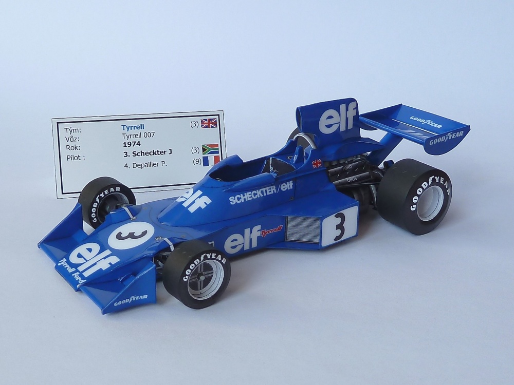 Tyrrell 007 (1974; Scheckter)