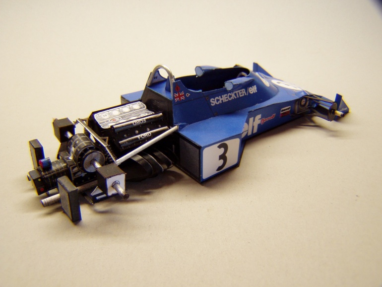 Tyrrell 007, 1974, J. Scheckter (Plná velikost v novém okně) Tyrrell 007, 1974, J. Scheckter