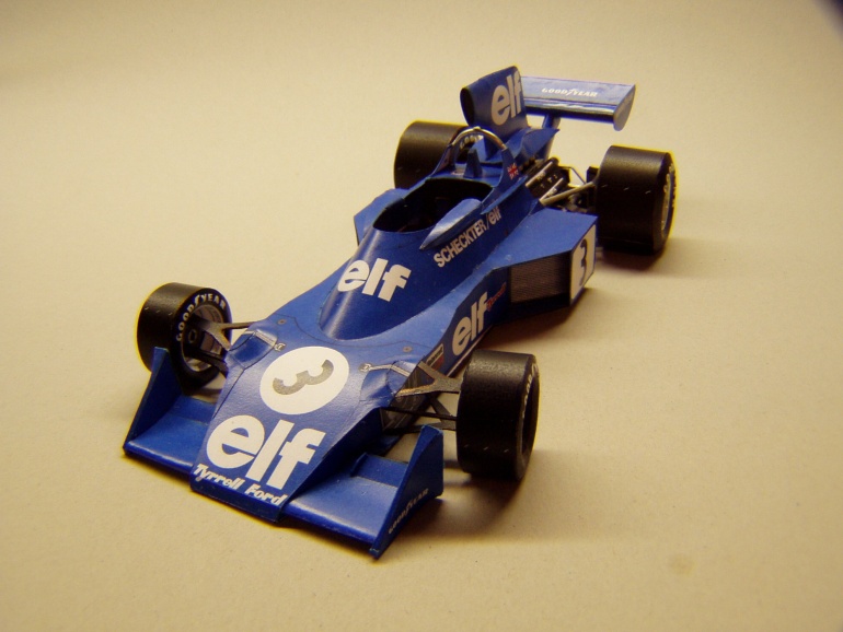 Tyrrell 007, 1974, J. Scheckter (Plná velikost v novém okně) Tyrrell 007, 1974, J. Scheckter
