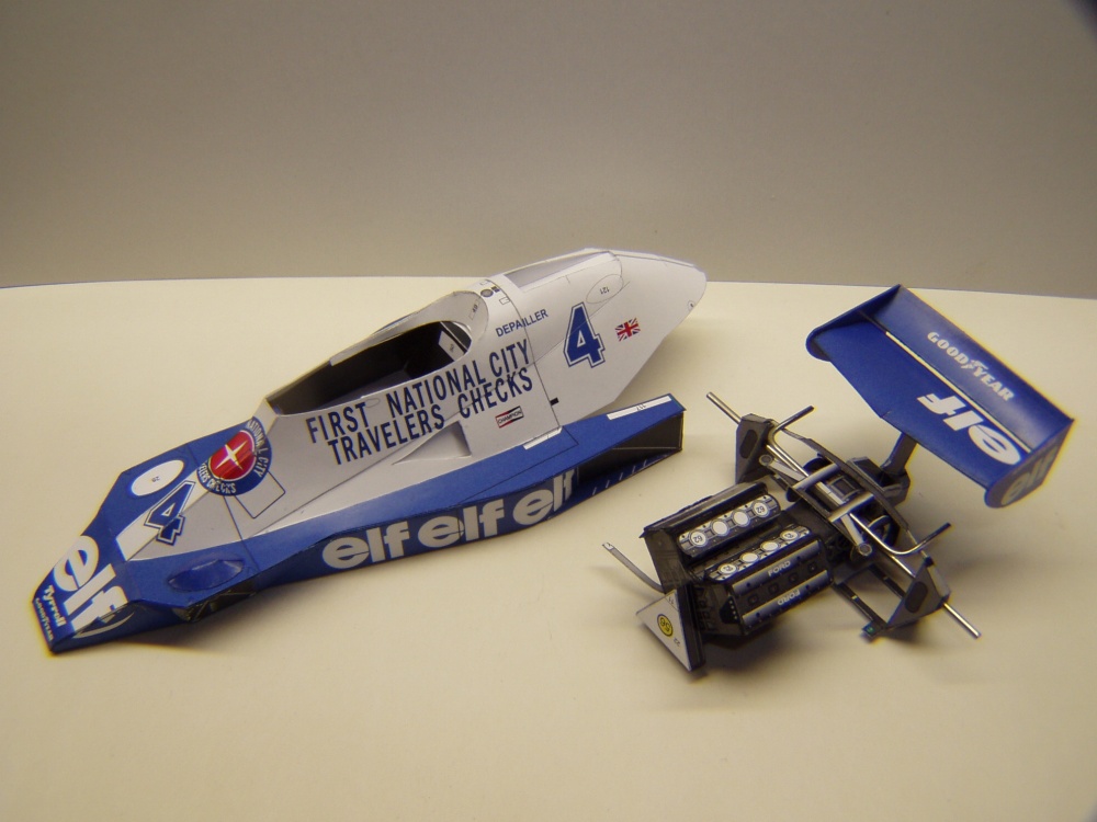 Tyrrell 008, 1978, P. Depailler (Plná velikost v novém okně) Tyrrell 008, 1978, P. Depailler
