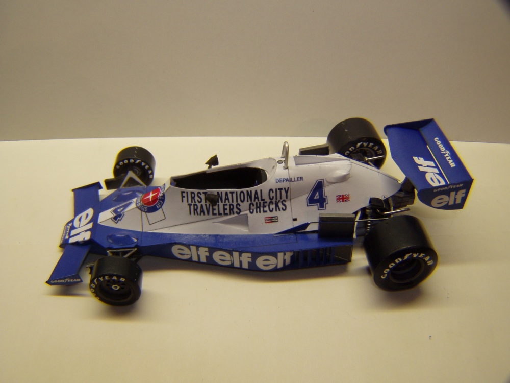 Tyrrell 008, 1978, P. Depailler (Plná velikost v novém okně) Tyrrell 008, 1978, P. Depailler