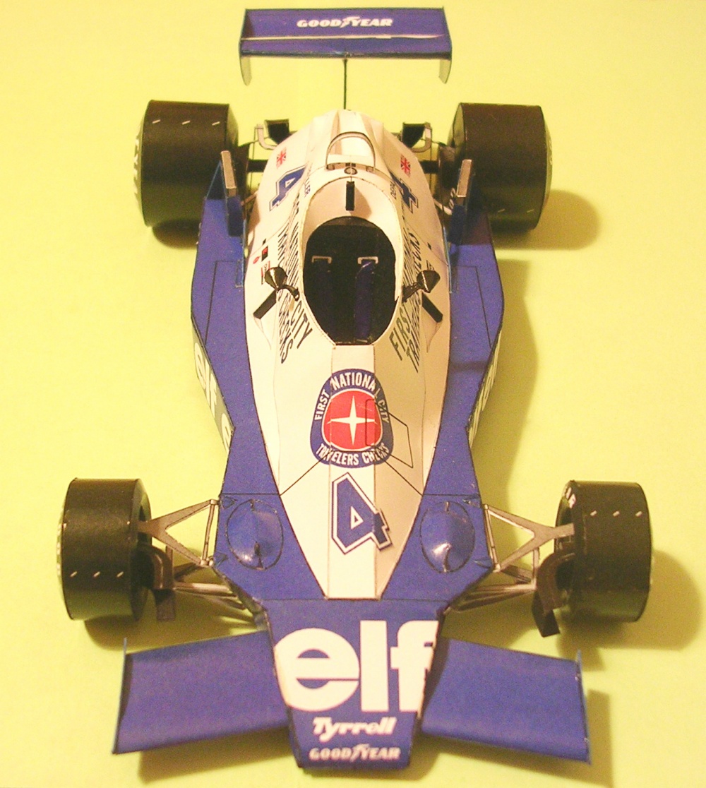 Tyrrell 008, 1978 Patrick Depailler (Pln� velikost v nov�m okn�) Tyrrell 008, 1978 Patrick Depailler