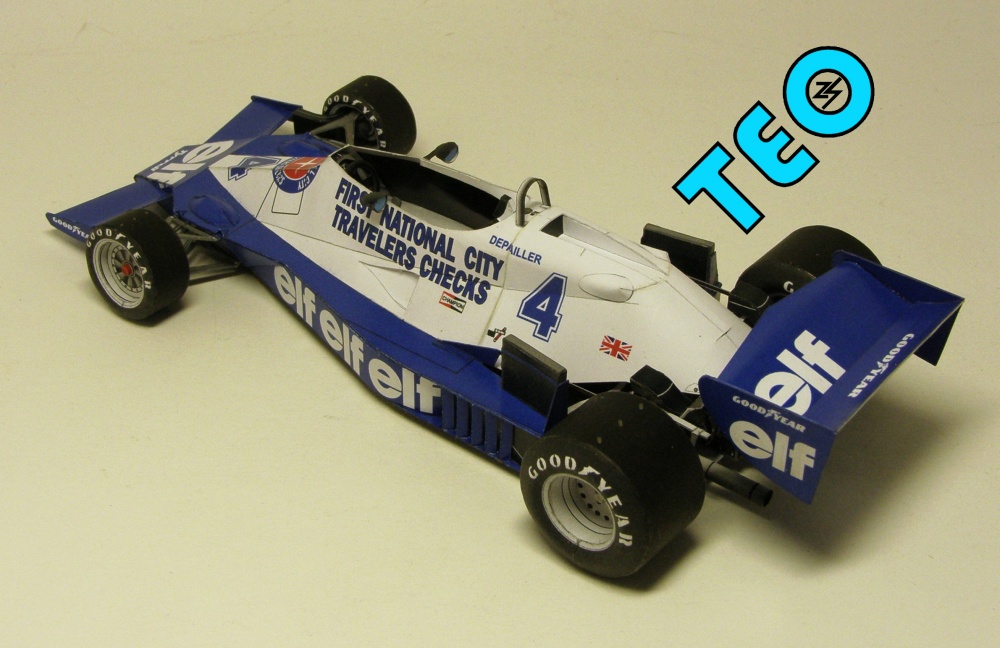 Tyrrell 008 (Plná velikost v novém okně) Tyrrell 008