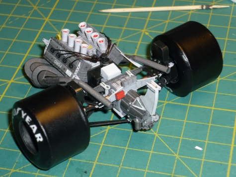 Tyrrell 011 - Michele Alboreto - Monako 82 Tyrrell 011 - Michele Alboreto - Monako 82