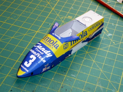 Tyrrell 011 - Michele Alboreto - Monako 82 Tyrrell 011 - Michele Alboreto - Monako 82