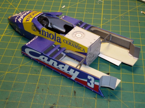Tyrrell 011 - Michele Alboreto - Monako 82 Tyrrell 011 - Michele Alboreto - Monako 82
