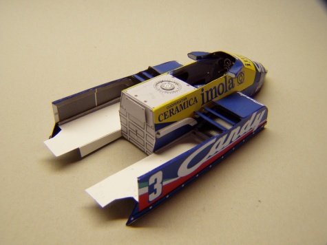 Tyrrell 011, 1982, M. Alboreto, GP Monaka Tyrrell 011, 1982, M. Alboreto, GP Monaka