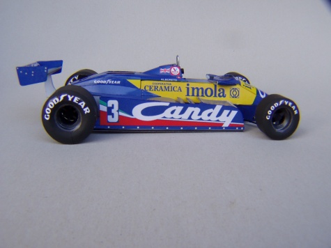 Tyrrell 011, 1982, M. Alboreto, GP Monaka