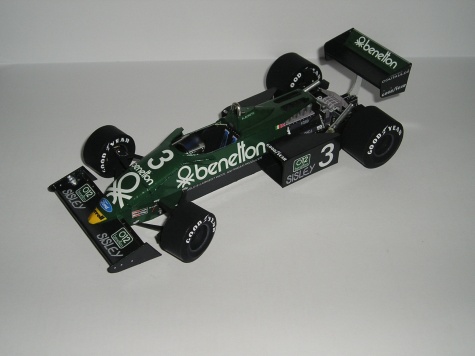 Tyrrell 011B  p�estavba z Tyrrell 011
