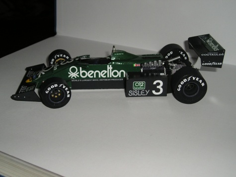 Tyrrell 011B  p�estavba z Tyrrell 011