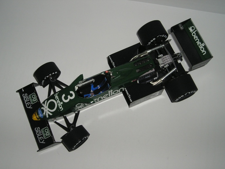 Tyrrell 011B  p�estavba z Tyrrell 011