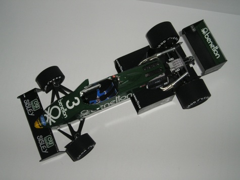 Tyrrell 011B  p�estavba z Tyrrell 011