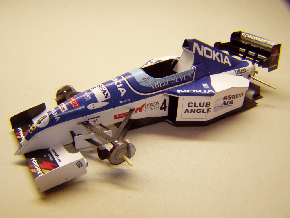 Tyrrell 023, 1995, M. Salo (Plná velikost v novém okně) Tyrrell 023, 1995, M. Salo