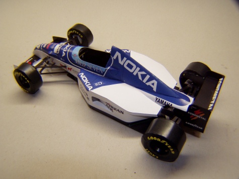 Tyrrell 023, 1995, M. Salo Tyrrell 023, 1995, M. Salo