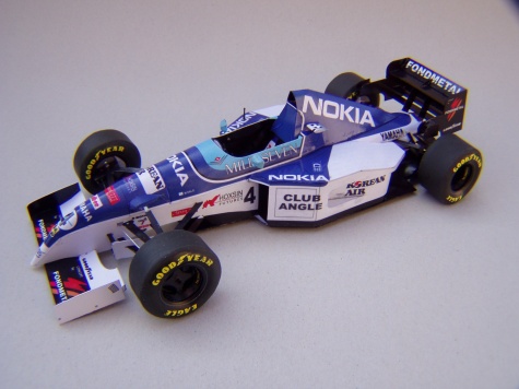 Tyrrell 023, 1995, M. Salo Tyrrell 023, 1995, M. Salo