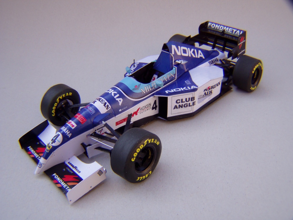 Tyrrell 023, 1995, M. Salo (Pln� velikost v nov�m okn�) Tyrrell 023, 1995, M. Salo
