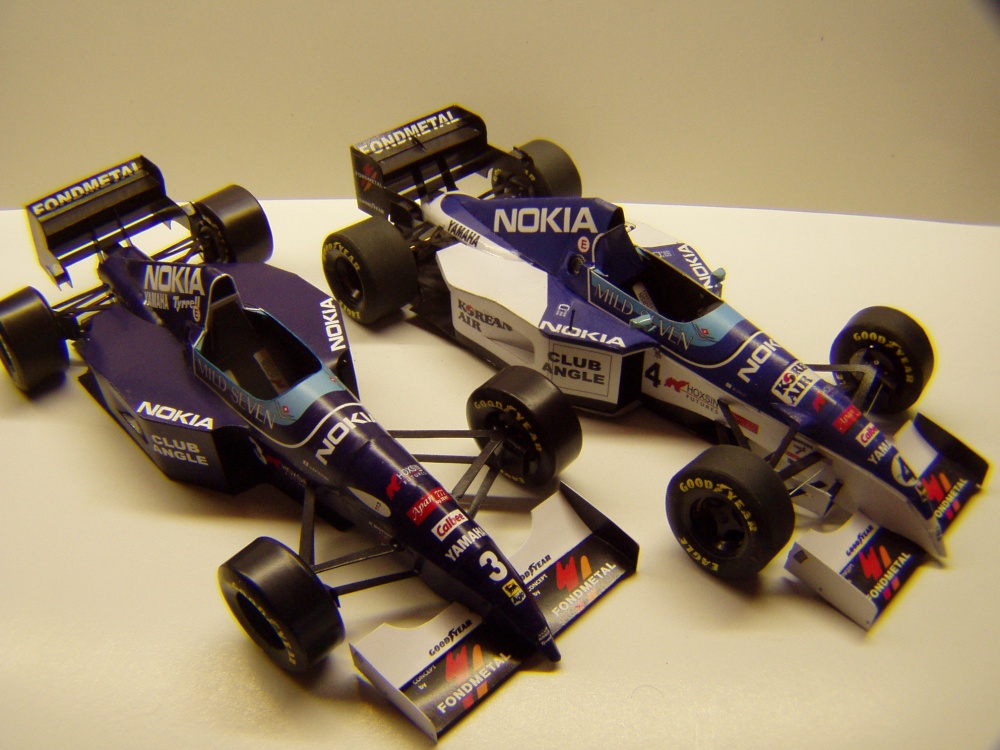 Tyrrell 023, 1995, U. Katayama, GP Brazílie (Plná velikost v novém okně) Tyrrell 023, 1995, U. Katayama, GP Brazílie
