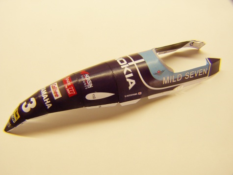 Tyrrell 023, 1995, U. Katayama, GP Brazílie Tyrrell 023, 1995, U. Katayama, GP Brazílie
