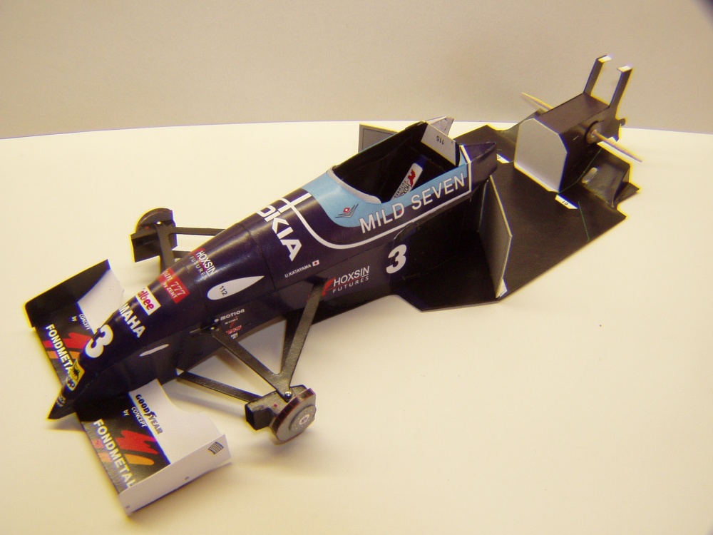 Tyrrell 023, 1995, U. Katayama, GP Brazílie (Plná velikost v novém okně) Tyrrell 023, 1995, U. Katayama, GP Brazílie