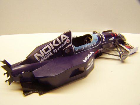 Tyrrell 023, 1995, U. Katayama, GP Brazílie Tyrrell 023, 1995, U. Katayama, GP Brazílie