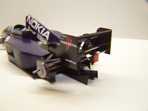 Tyrrell 023, 1995, U. Katayama, GP Brazílie Tyrrell 023, 1995, U. Katayama, GP Brazílie