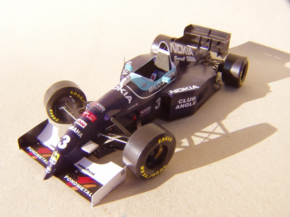 Tyrrell 023, 1995, U. Katayama, GP Brazílie (Plná velikost v novém okně) Tyrrell 023, 1995, U. Katayama, GP Brazílie
