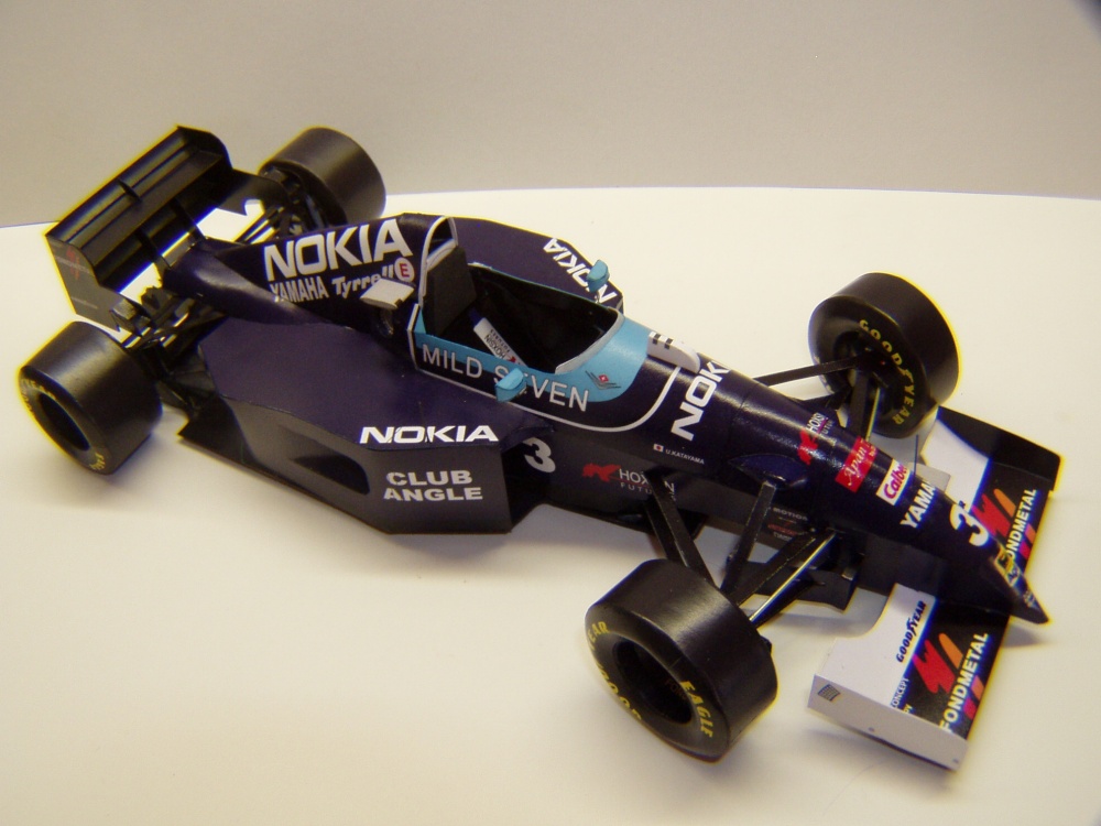 Tyrrell 023, 1995, U. Katayama, GP Brazílie (Plná velikost v novém okně) Tyrrell 023, 1995, U. Katayama, GP Brazílie