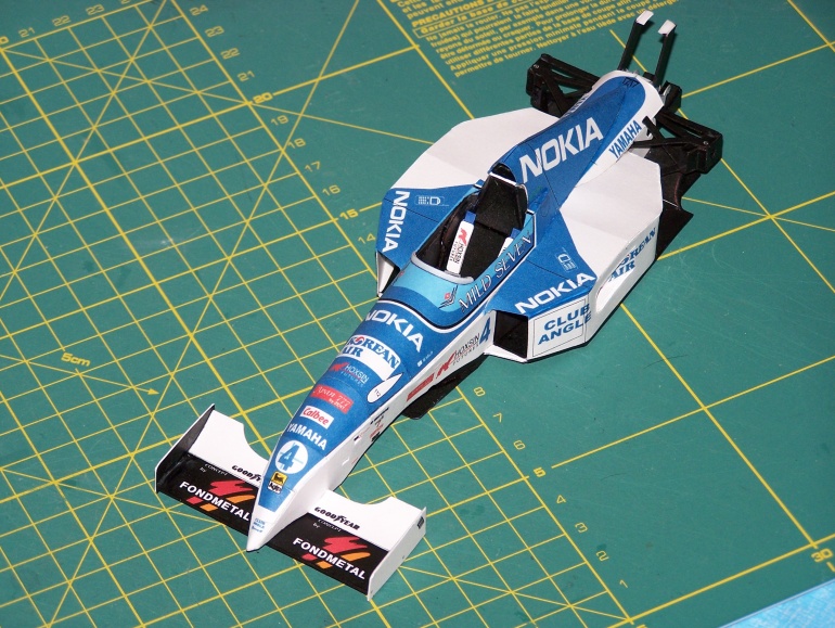 Tyrrell 023, Mika Salo 1995 (Plná velikost v novém okně) Tyrrell 023, Mika Salo 1995