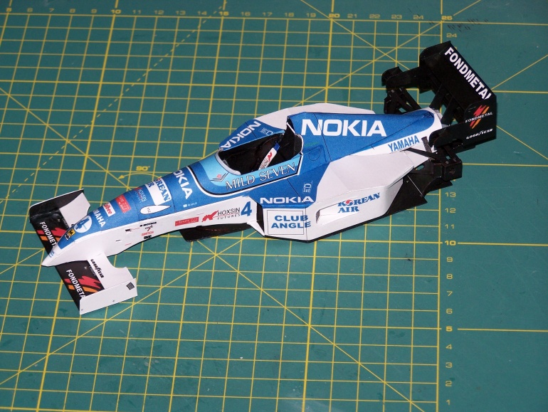 Tyrrell 023, Mika Salo 1995 (Plná velikost v novém okně) Tyrrell 023, Mika Salo 1995